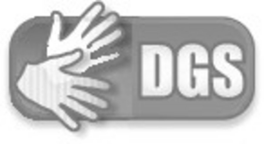 Logo für Deutsche Gebärdensprache.