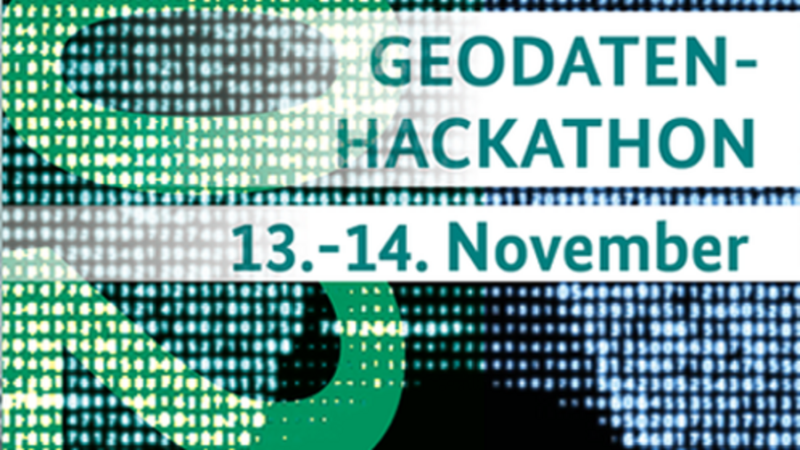 Ausschnitt aus Logo zum Geodatenhackathon der GDI-DE 2026.